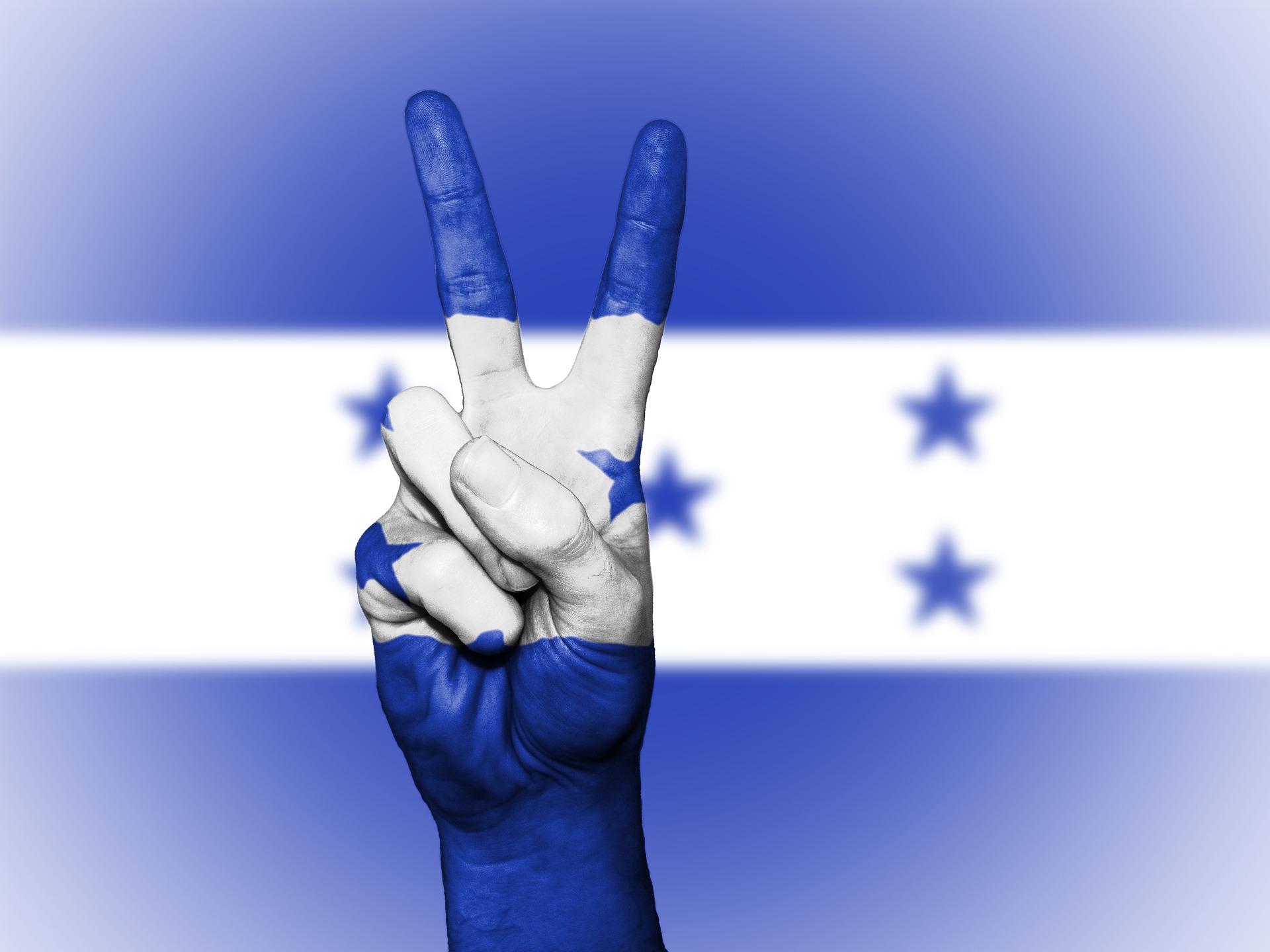 Bandera de Honduras - Victoria